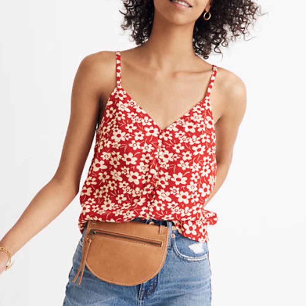Madewell Button down Cami in Full Bloom
